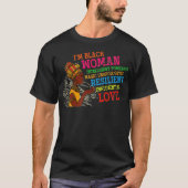 Black American Pride Gift Black Hist T-shirt (Voorkant)