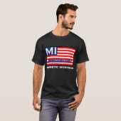 Black Ameritocracy logo t-shirt (Voorkant volledig)
