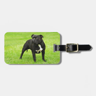 Black Amstaff Bagagelabel