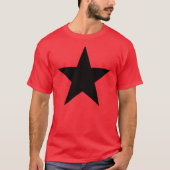 Black Anarchy Star (klassisch) T-shirt (Voorkant)