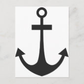 Black Anchor Briefkaart (Voorkant)