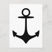 Black Anchor Briefkaart (Voorkant)
