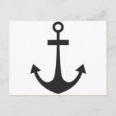 Black Anchor Briefkaart (Voorkant)