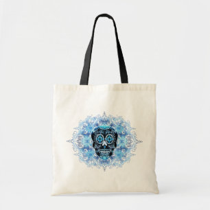 Black and Blue Calavera Bag Tote Bag