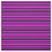 Black and Fuchsia Stripes/Lines Pattern Stof (Swatch)