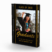 Black and Gold Afstudeerder Afstuderen 2023 Keepom Fotoblokken (Rechts)