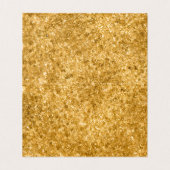 Black and Gold Art Deco Archway Wedding Place Card Kaart (Binnenkant ongevouwen)