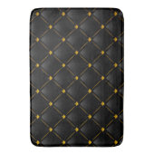 Black and Gold Bath Mat (Voorkant Verticaal)