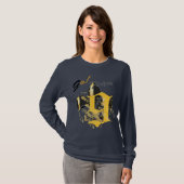 Black and Gold Fleur de Lis T-shirt (Voorkant volledig)