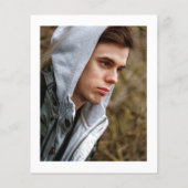 Black and Gold Lawyer Graduparty foto Flyer (Achterkant)