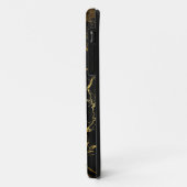 Black and Gold Marble Case-Mate iPhone Case (Achterkant/links)