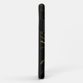 Black and Gold Marble Case-Mate iPhone Case (Achterkant/rechts)