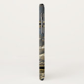 Black and Gold Metal Celtic Knot op iPhone X Hoesj Case-Mate iPhone Case (Achterkant/links)