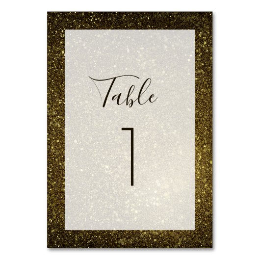 Black and Gold Modern Wedding Kaart (Voorkant)