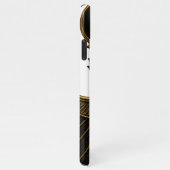 Black and Gold Pharaonic Beetle iPhone Case iPhone Hoesje (Rechterkant)