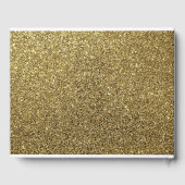 Black and Gold Photo Wedding Gastenboek (Achterkant)