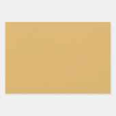 Black and Gold Strawberry Pattern Inpakpapier Vel (Voorkant 2)