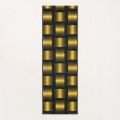 Black and Gold Yoga Mat (Voorkant)