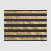 Black and Golden Stripe Folie look