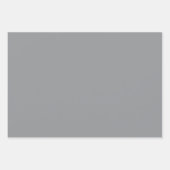 Black And Gray Abstract Graphic Art Design Inpakpapier Vel (Voorkant 2)