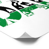 Black And Green Dad Scout For Girls Cookie Camping Poster (Hoek)