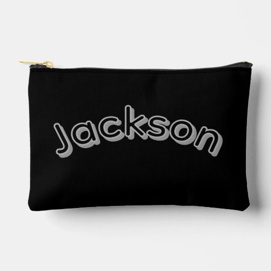 Black And Grey Jackson Naam, Etui (Voorkant)