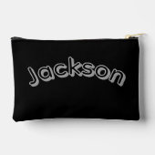 Black And Grey Jackson Name, Etui (Achterkant)