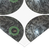 Black and Grey Lawn Bowl, Table Runner Korte Tafelloper (Hoek)