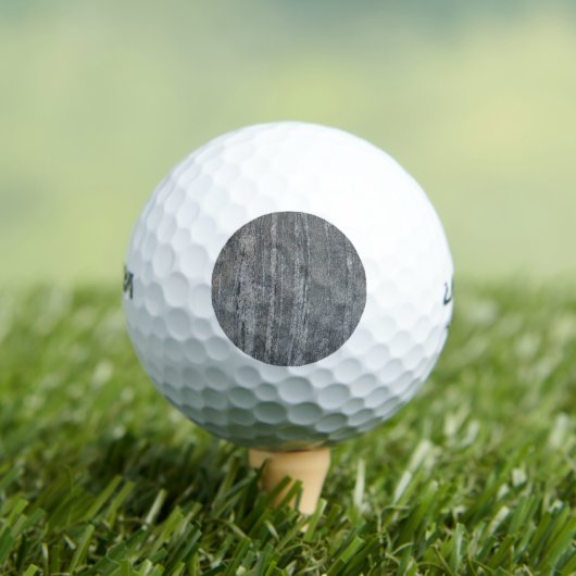 Black and Grey Sediment Rock Golfballen (Insitu Shirt)