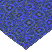 Black and indigo blue abstract pattern. korte tafelloper (Hoek)