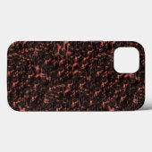 Black and Pink Snakeskin-patroon Case-Mate iPhone Case (Achterkant (horizontaal))