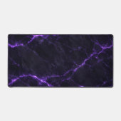 Black and Purple Marble Mouse Pad (Voorkant)