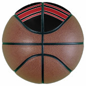 Black and Red Sports Jersey Custom Name Number Basketbal (Rechts)