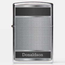 Black and Silver Metal Mesh