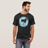 Black and Tan cartoon BTC T-shirt (Voorkant volledig)