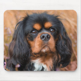 Black and Tan Cavalier King Charles Spaniel Dog Muismat