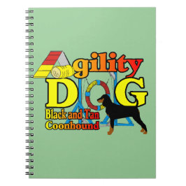 Black and Tan Coonhound Agility Notitieboek