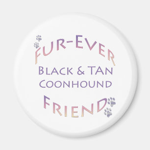 Black and tan coonhound Furever Magneet