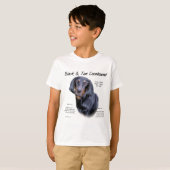 Black and Tan Coonhound Geschiedenis T-shirt (Voorkant volledig)