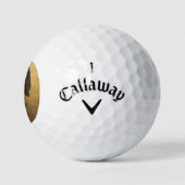 Black and Tan Coonhound Golfballen (Logo)
