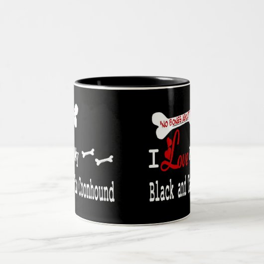 Black and Tan Coonhound (I Love) Mok (Center)
