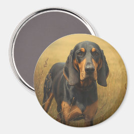 Black and Tan Coonhound Magneet