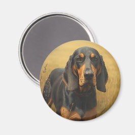 Black and Tan Coonhound Magneet