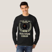 Black and Tan Coonhound Mom Like A Normal Mom Only T-shirt (Voorkant volledig)