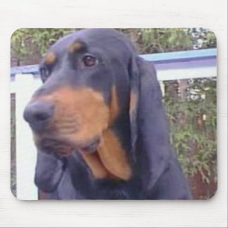 Black and Tan Coonhound Mousepad Muismat