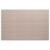 Black and Tan Dachshund dogs  florals crème Stof (Yard (91,4 cm))