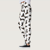 Black and Tan Dachshund Pattern Leggings (Links)