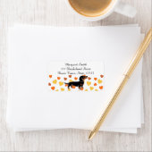 Black and Tan Dachshund Posing Etiket (Insitu)