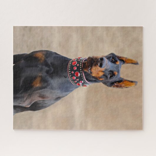 Black and Tan Doberman Pinscher Legpuzzel (Horizontaal)