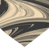 Black and Tan Floe Pattern Lange Tafelloper (Hoek)